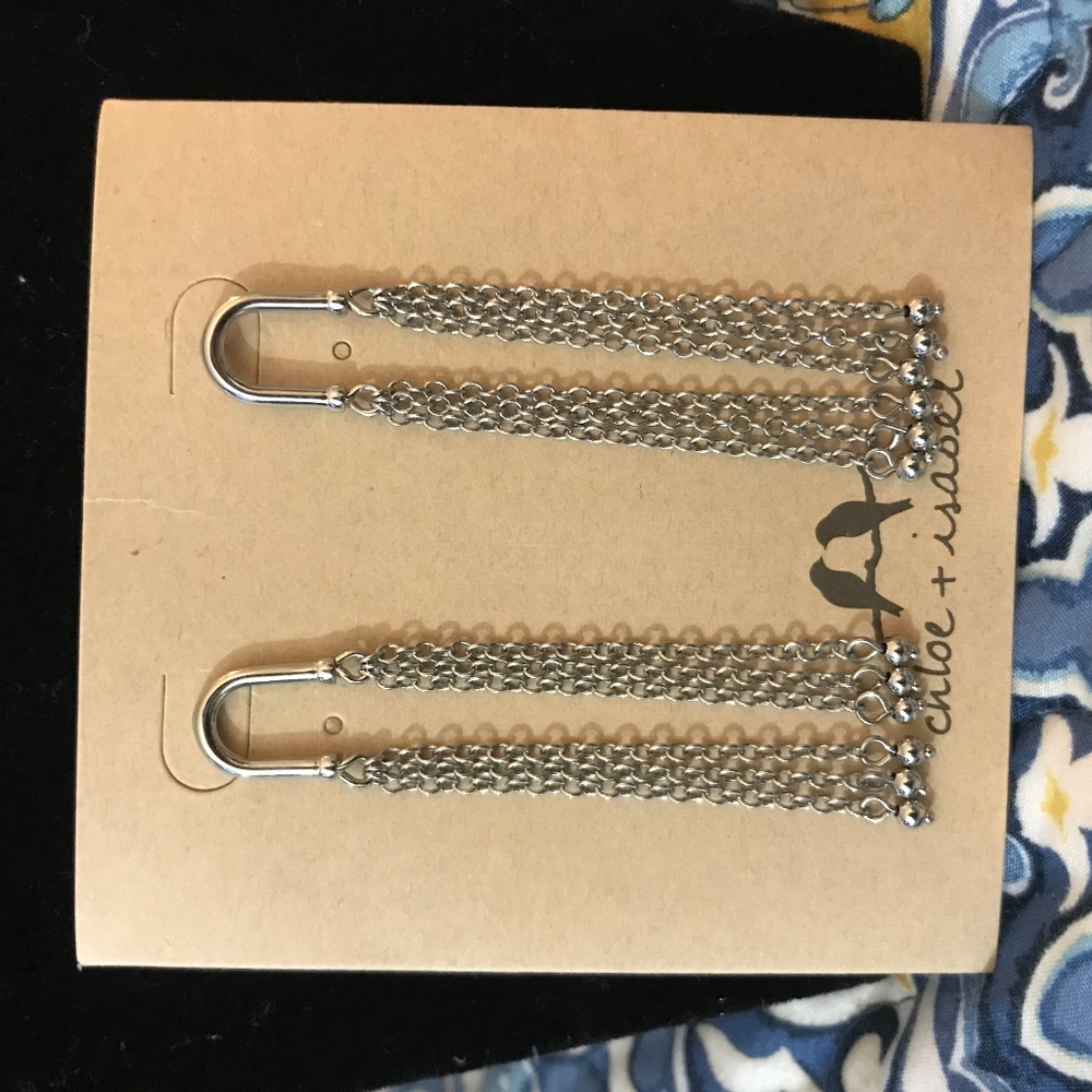 Chloe + Isabel Waterfall Tassel Earrings